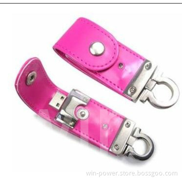 Bright Color Leather USB (USB-049)